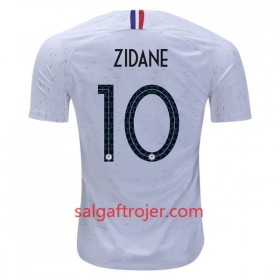 Frankrig Fodboldtrøjer Zidane 10 Udebanesæt VM 2018